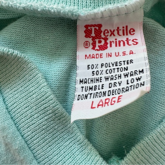 VTG 80/90’s Virginia Beach Swim Cover Up Ducks Women’s Sz Large Souvenir - Picture 6 of 7